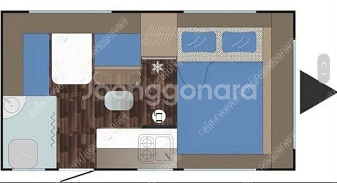 카라반 샐리 406 팝니다.--5